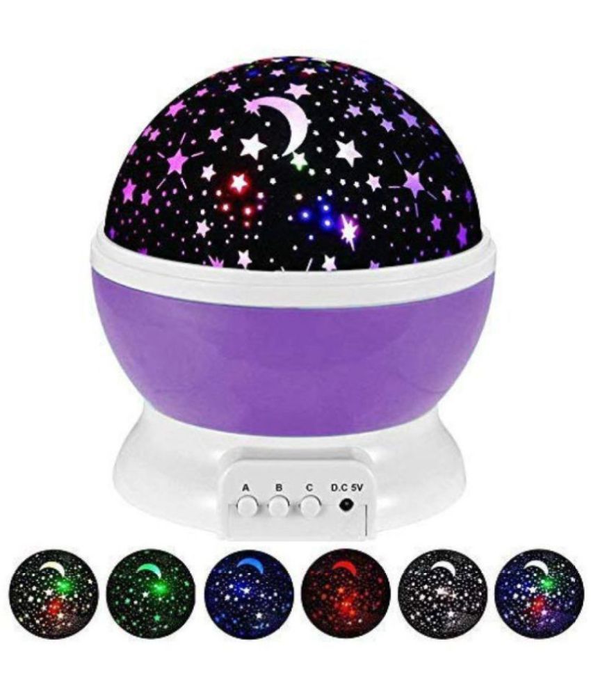     			Kadio Multicolor Night Lamp ( Pack of 1 )