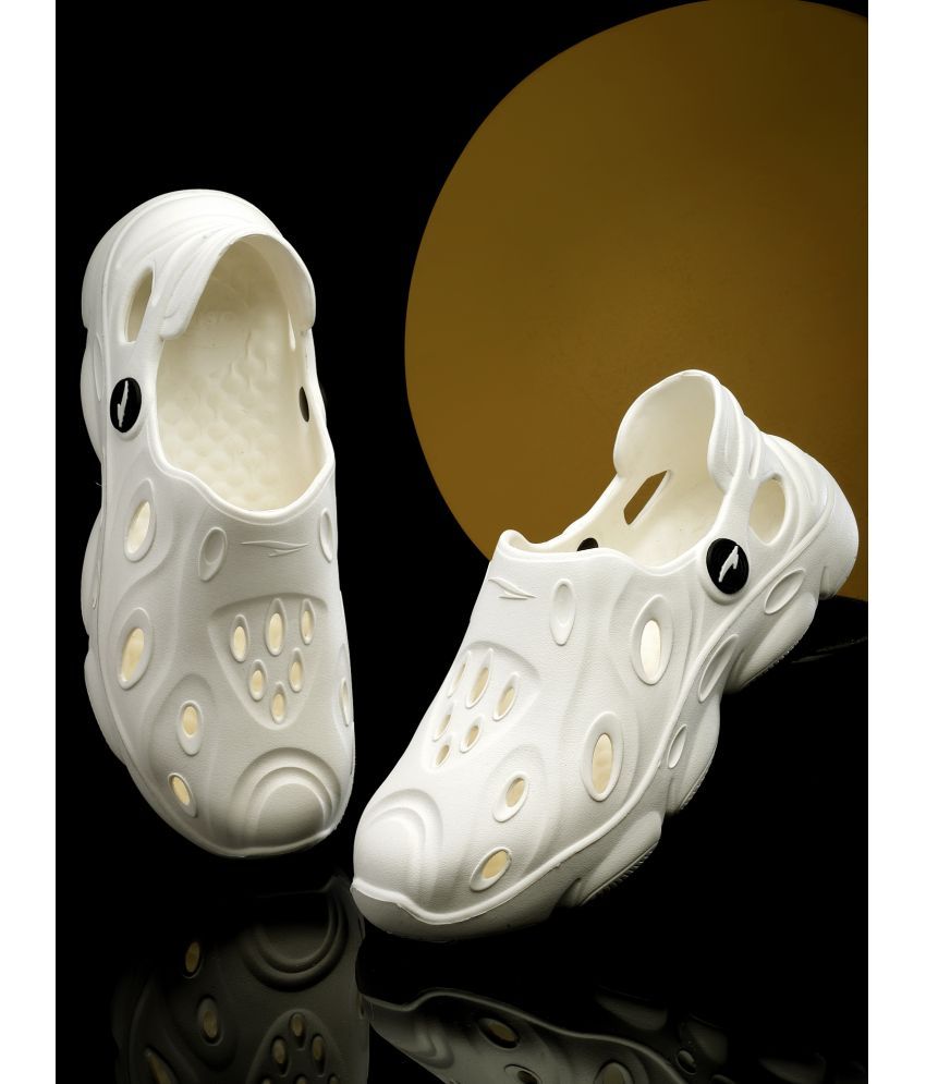     			ASIAN - OffWhite Men's Clogs