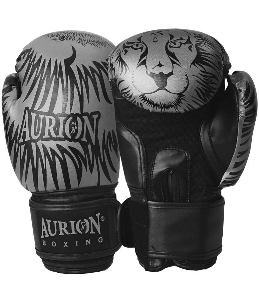     			Aurion by 10Club Leather Boxing Gloves ( Pack of 2 )