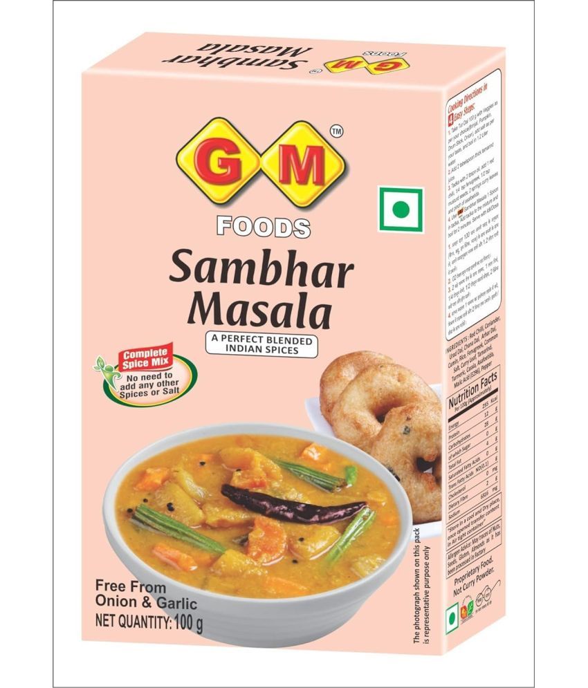     			GM FOODS Sambhar Masala Instant Mix 200 gm