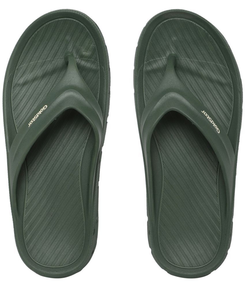     			GOLDSTAR Olive Men's Daily Slipper