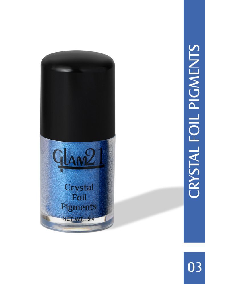     			Glam21 Blue Shimmer Pressed Powder Eye Shadow 5