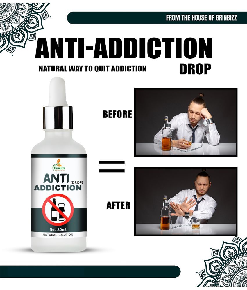     			Grinbizz Anti Addiction Drop 30ml Patches 5 Pcs