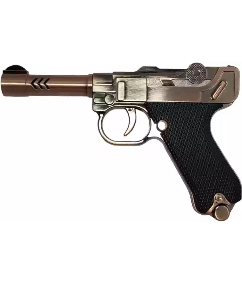     			LUGER Bronze Iron Cigarette Lighter ( Pack of 1 )