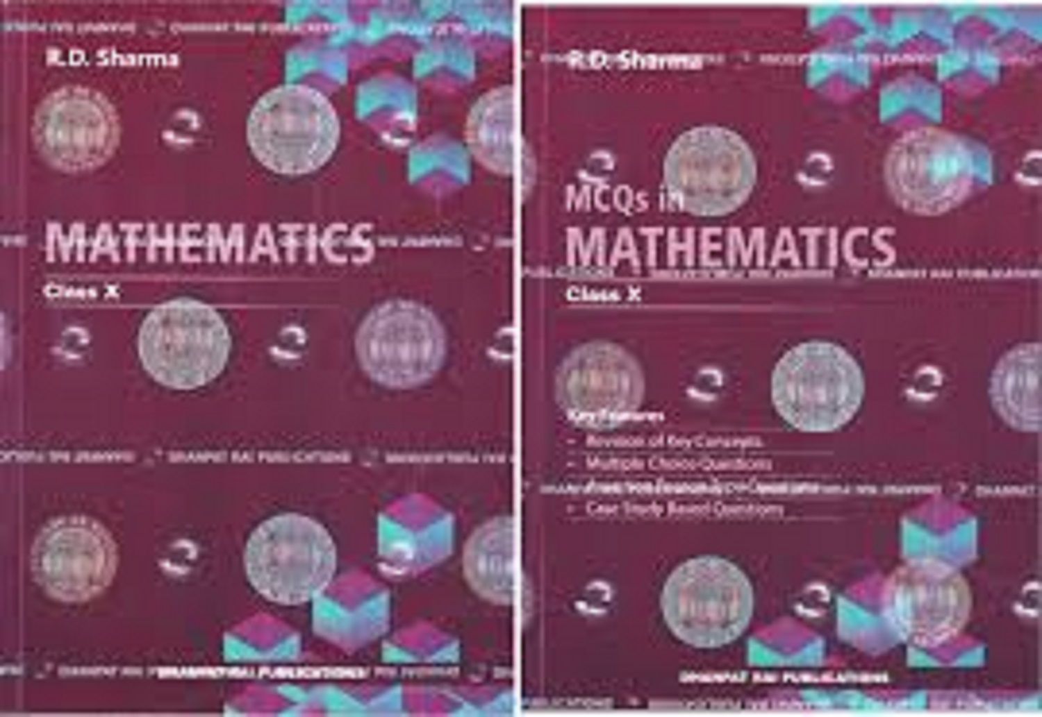     			Mathematics class 10th Vol. 1, Vol. 2, and MCQ - by R.D. Sharma (2024-25 Examination) Paperback – 11 January 2024