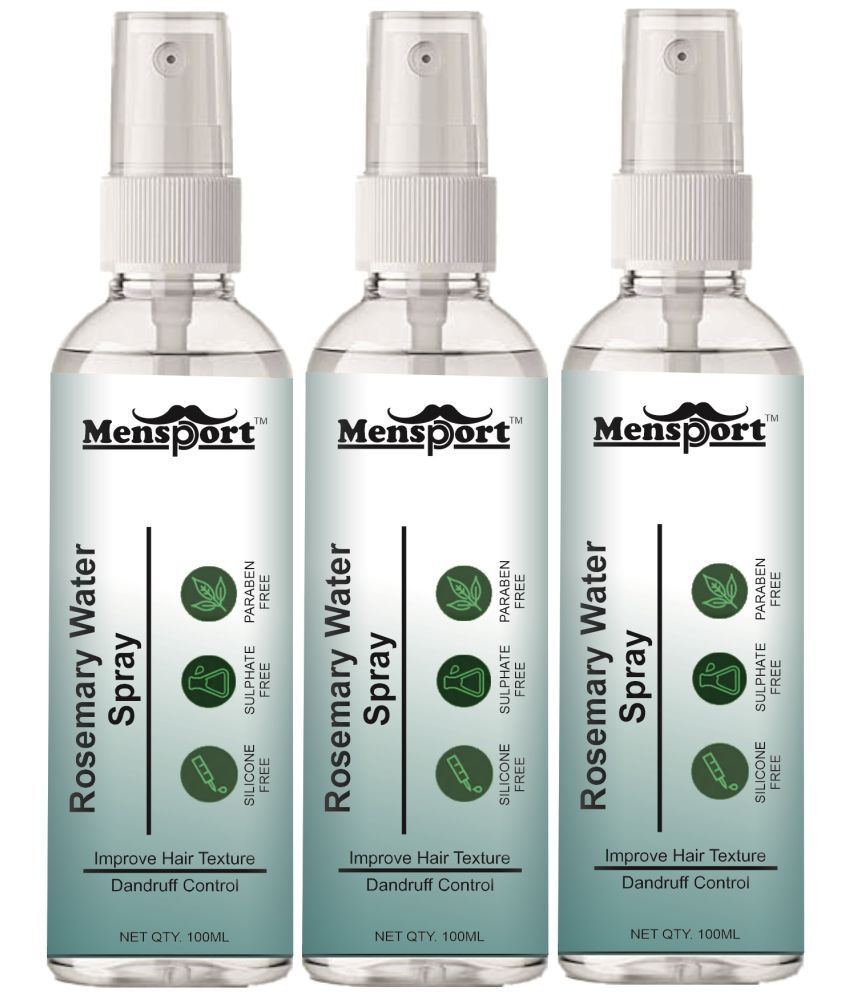     			Mensport RoseMary Water Hair Sprays 100 mL Pack of 3