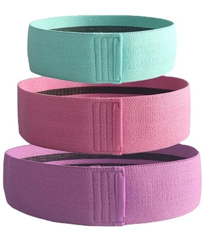     			Resistance Bands Loop Exercise Bands Booty Bands,Workout Bands Hip Bands Wide Resistance Bands Hip Resistance Band for Legs and Butt,Activate Glutes and Thigh, set 3