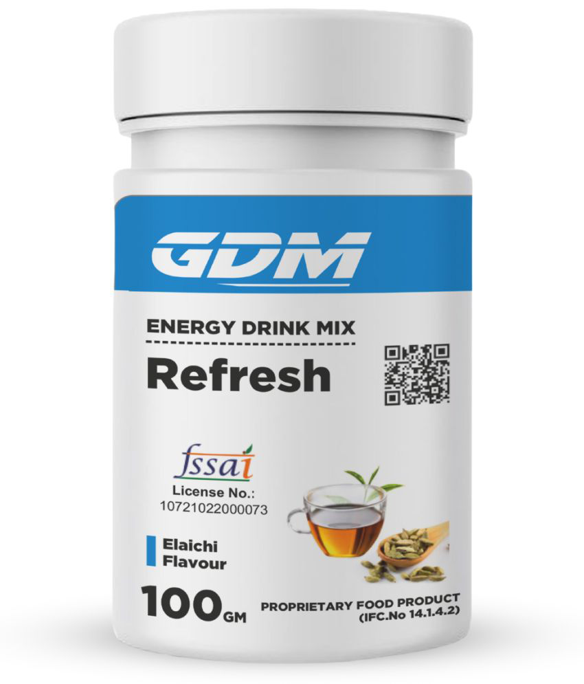     			GDM NUTRACEUTICALS LLP Refresh for Refreshment & Relaxtion 100 gm Fat Burner Powder