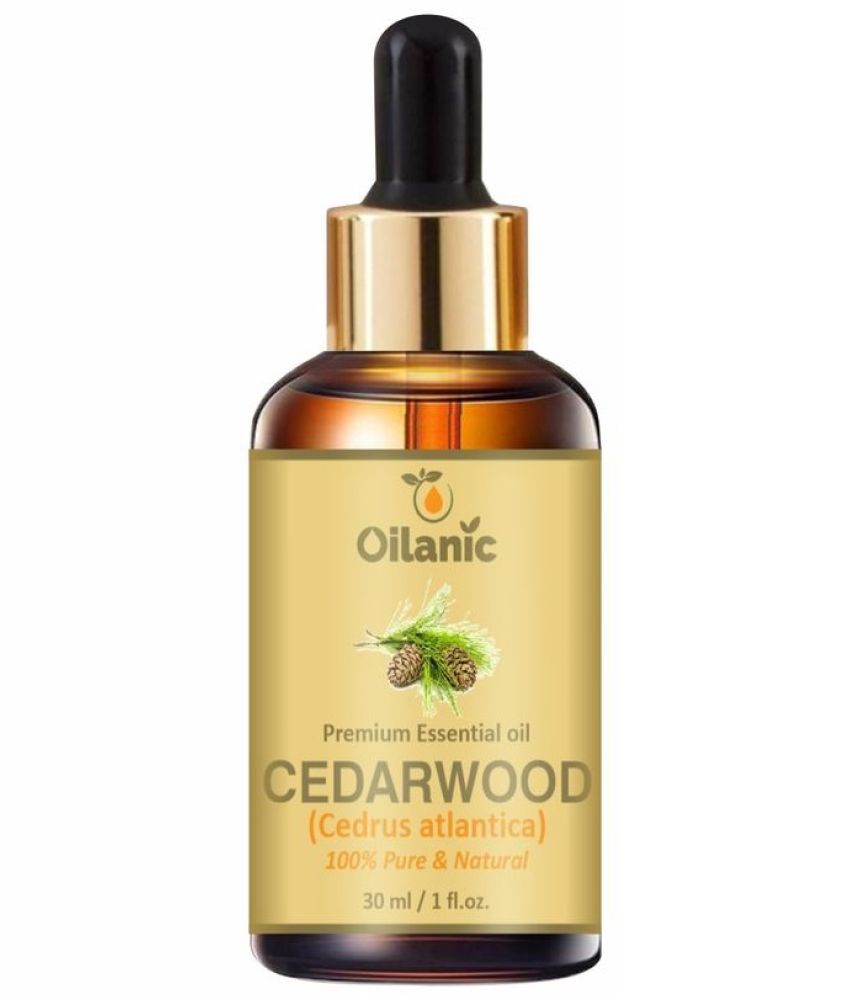     			Oilanic Cedarwood Heals Skin Conditions Essential Oil Aromatic 30 mL ( Pack of 1 )