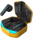 Neo S200 Bluetooth True Wireless (TWS) On Ear 6 Hours Playback Active Noise cancellation IPX4(Splash & Sweat Proof) Yellow