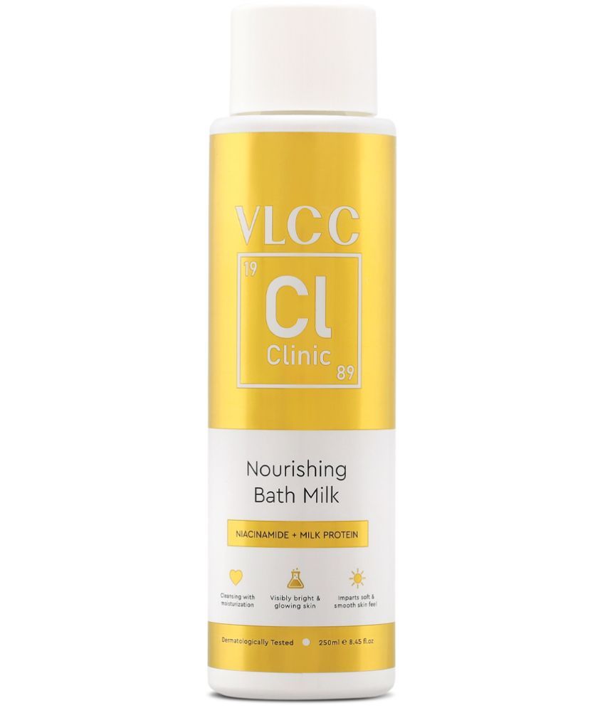     			VLCC Clinic Nourishing Bath Milk - 250 ml - For Soft Skin, Hydrolyzed Milk Protein & Niacinamide