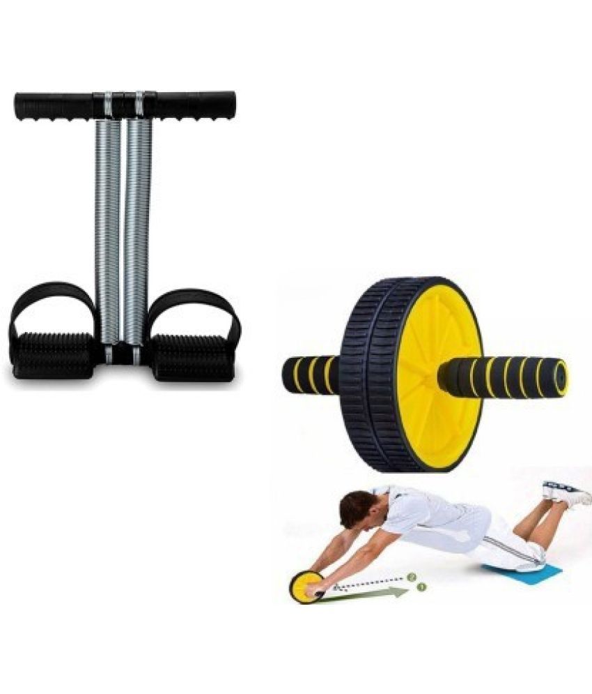     			general Fitness Exerciser Workout- Tummy Trimmer Ab Wheel Stretching-Pull Squat