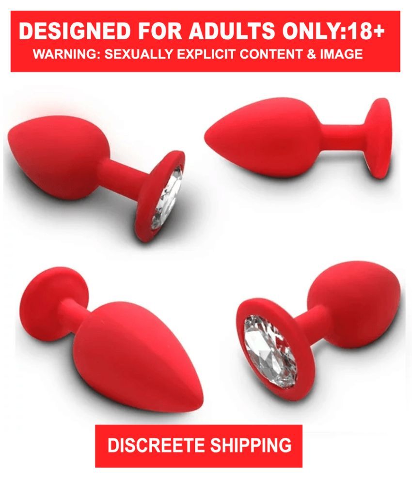     			Jeweled Silicone Beginner Anal Teaser Comfort Plug Diamond Butt Plugs Sex Toy Explore Butt Play Women Man Stimulate Orgasm see toys for man butt plug women sexy toy low price mens sexy toy butt plug men toy for men