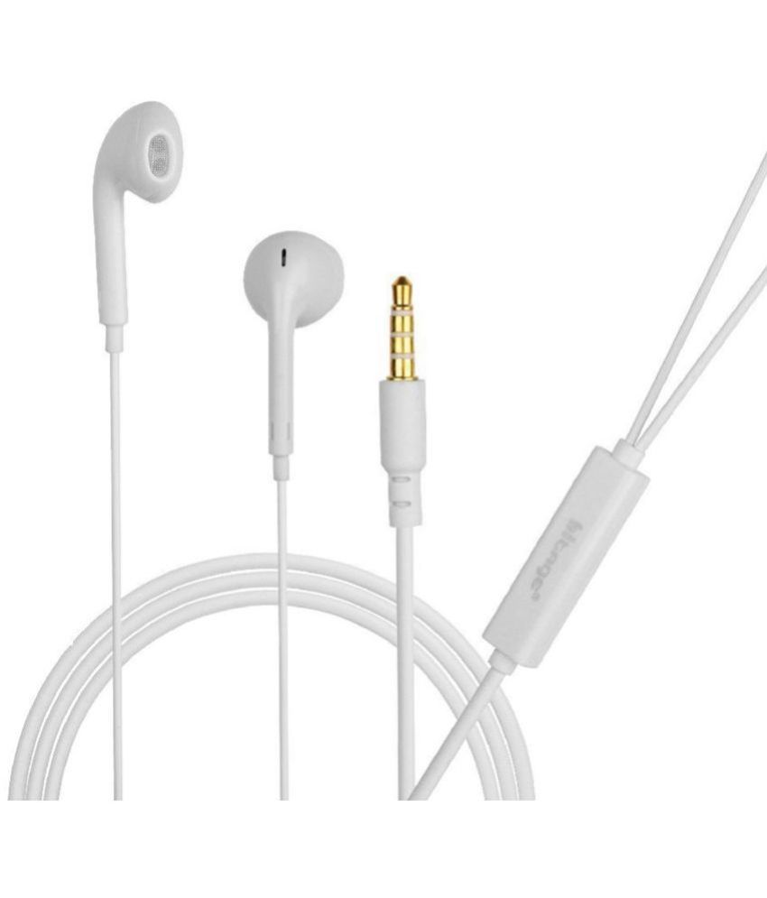     			hitage Hp-331 3.5 mm Wired Earphone In Ear Comfortable In Ear Fit White