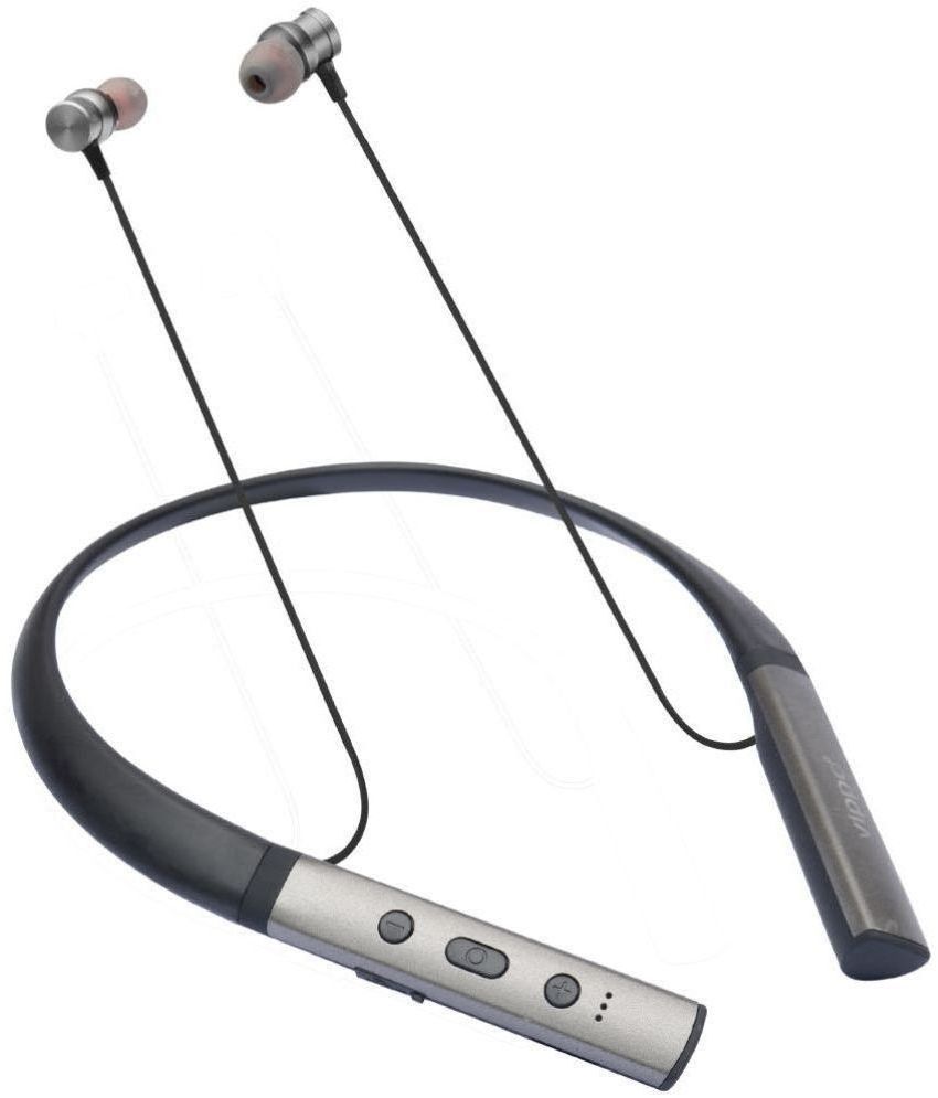     			Vippo Classic VBT-675 In Ear Bluetooth In-the-ear Bluetooth Headset with Upto 30h Talktime Foldable Collapsible - Grey