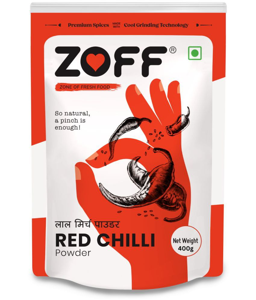     			Zoff 400 gm Laal Mirch (Red Chili) ( Pack of 1 )