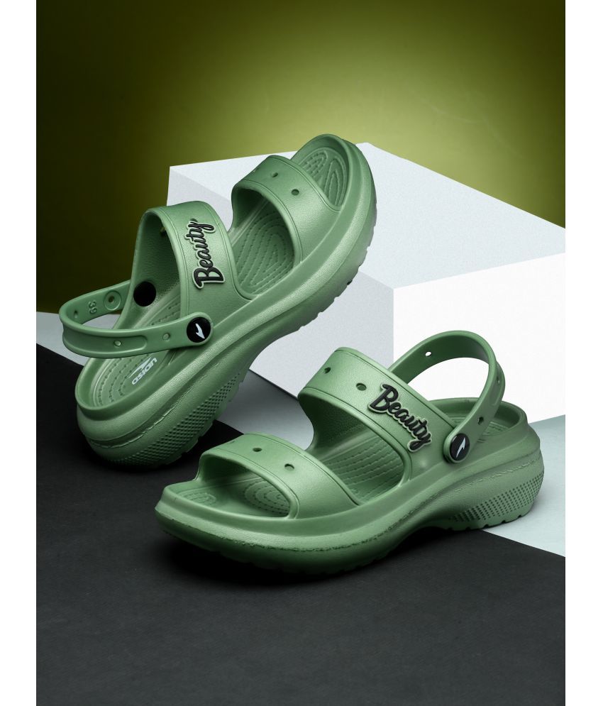     			ASIAN Green Clogs