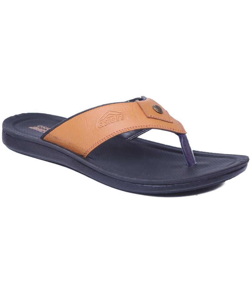     			ASIAN Tan Men's Daily Slipper