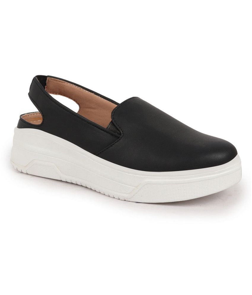     			Fausto Black Women's Slip On