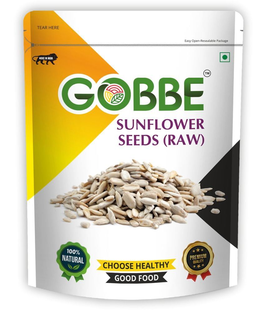     			GOBBE Sunflower Seeds ( Pack of 1 )