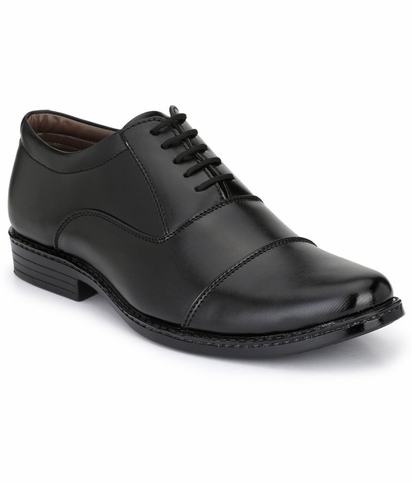     			RL Rocklin Men Black Men's Oxford Formal Shoes