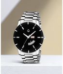 Wizard Times Silver Stainless Steel Analog Men's Watch