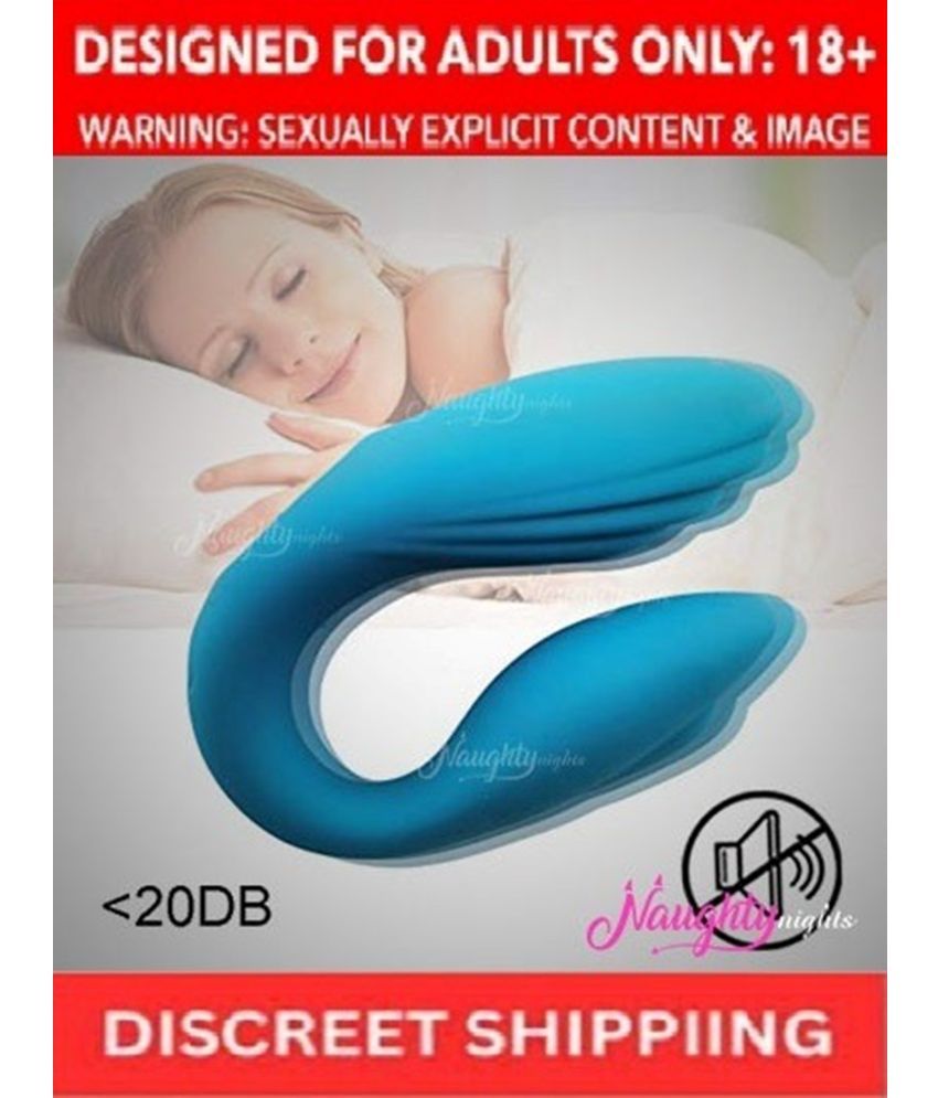     			100% Waterproof U-Shape Sexual Vibrator With Wireless Remote And USB Charging By CRAZYNYT