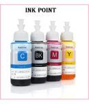 INK POINT Assorted Pack of 4 Toner for INK POINT Refill Ink for HP Cartridge Dye Ink Compatible for HP 678, 802, 901, 818, 21, 22, 27