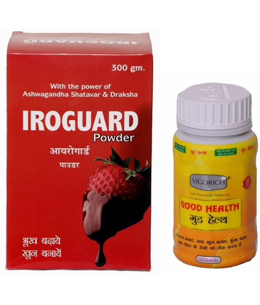     			Dr. Chopra G&G Good Health 50 Capsule & IroGuard Powder 300 gm Strawberry
