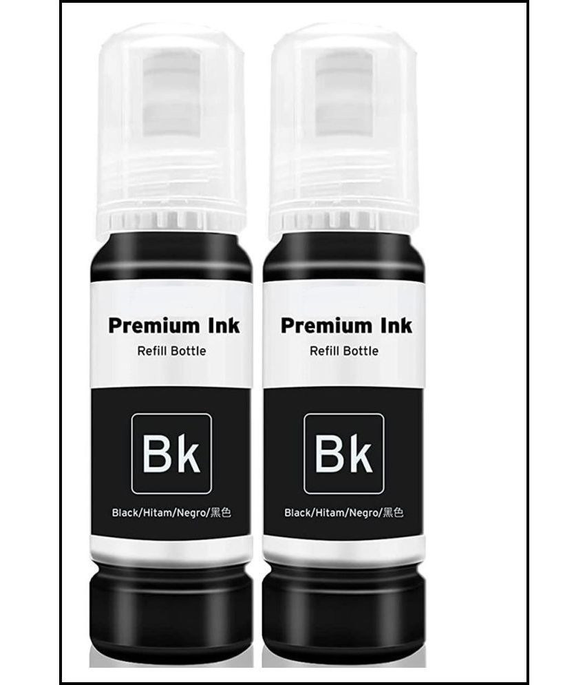     			INK POINT Assorted Pack of 2 Toner for Refill Ink For EPSO_N 001/003 L3110  L3100  L3101  L3115  L3116  L3150  L3151