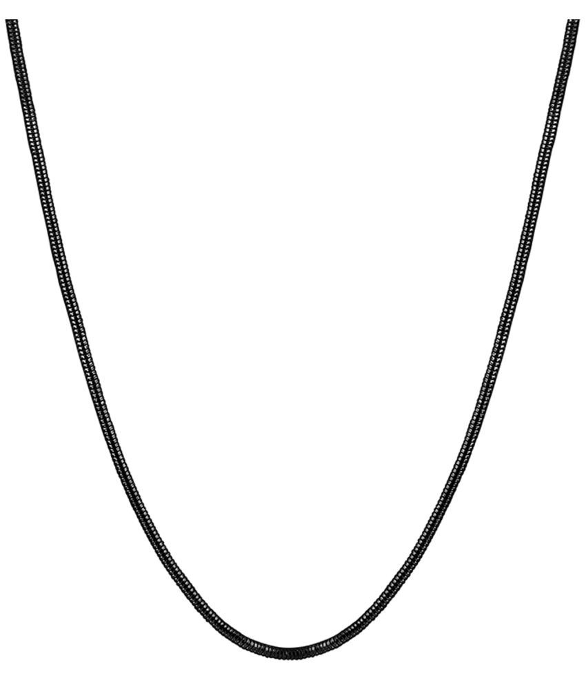     			Style Smith Oxidized Silver Alloy Chain ( Pack of 1 )