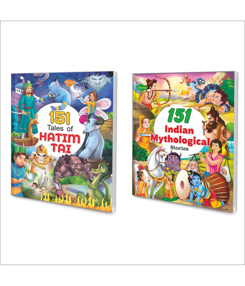     			151 Tales Of Hatimtai, 151 Indian Mythological Stories | Set Of 2 Story Books (Paperback, Manoj Publications Editorial Board)