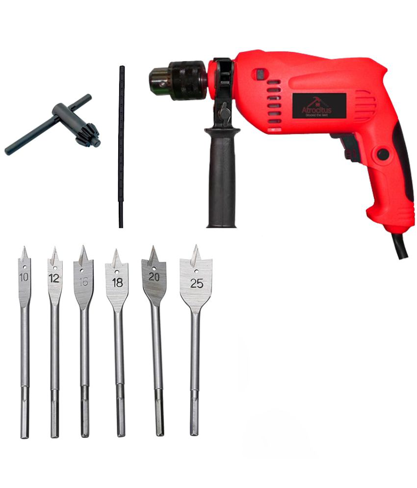     			Atrocitus - Kit of 3- 87 850W 13mm Corded Drill Machine with Bits