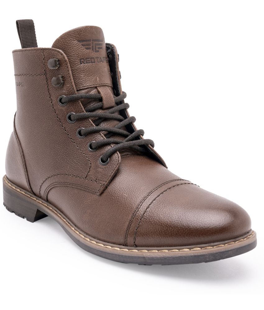     			Red Tape Brown Men's Casual Boots