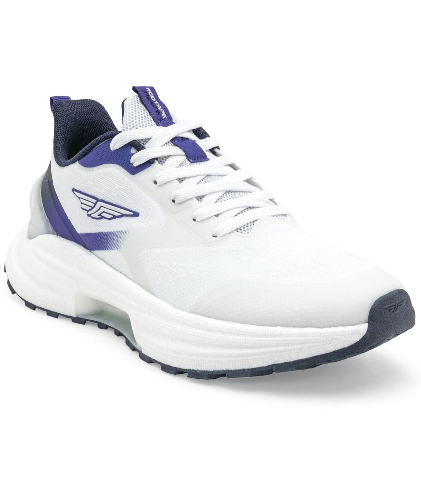    			Red Tape White Men's Sports Running Shoes