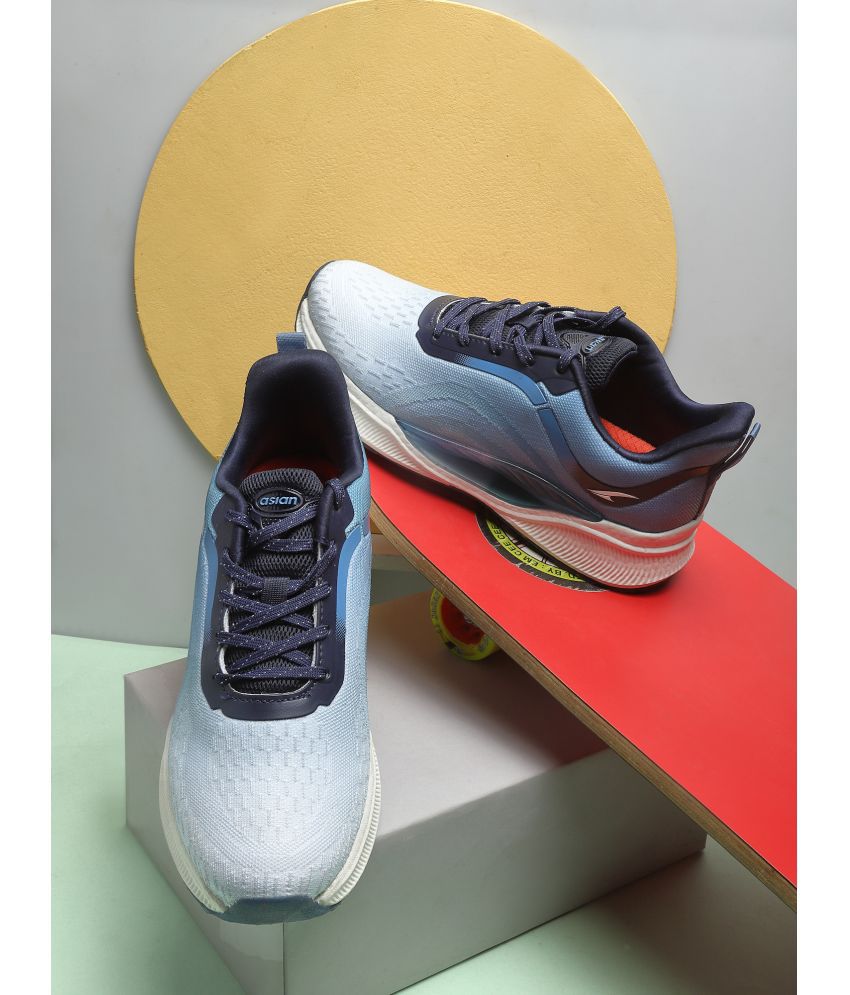     			ASIAN METACUSHION-02 Navy Blue Men's Sports Running Shoes