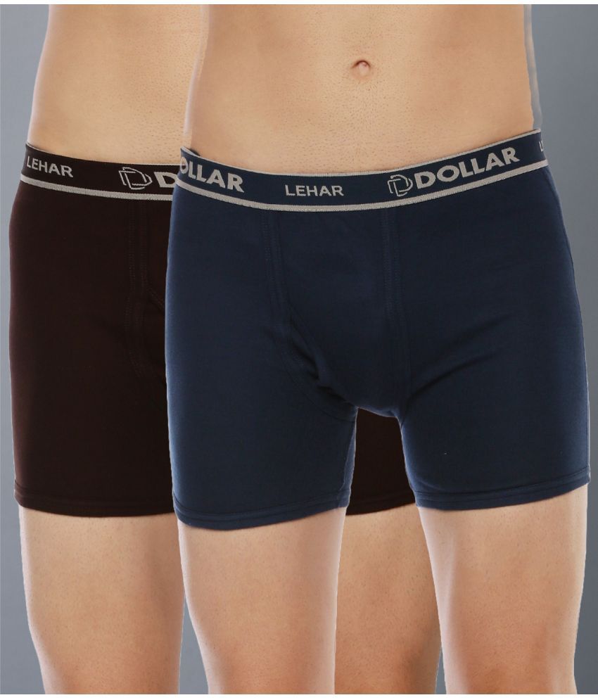     			Pack of 2 Dollar Multicolor Cotton Men's Trunks