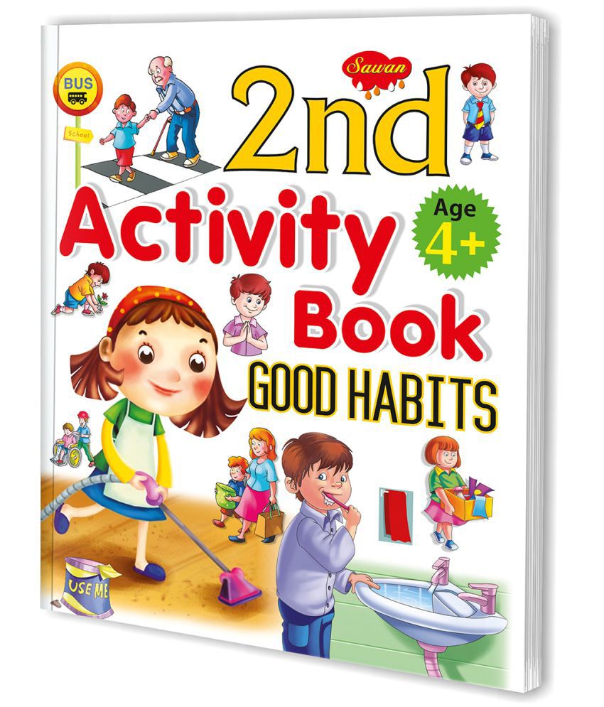     			Good Habbit Age4+ | 2nd Activity Book By Sawan (Paperback, Manoj Publications Editorial Board)