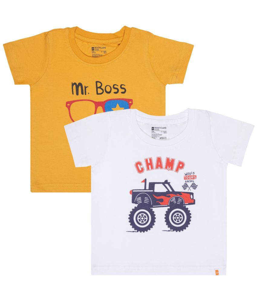     			Bodycare Multi Baby Boy T-Shirt ( Pack of 2 )