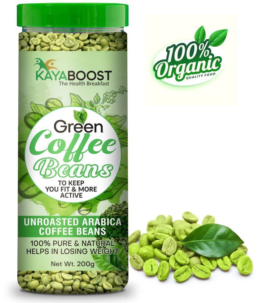     			KAYABOOST Green Coffee Beans for Weight Loss Coffee Beans (200 g, Green Coffee Flavoured)