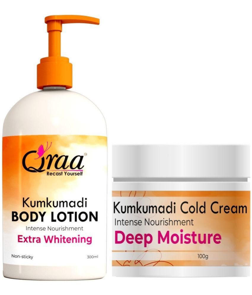     			Qraa Moisturizing Lotion For All Skin Type 400 ml ( Pack of 2 )
