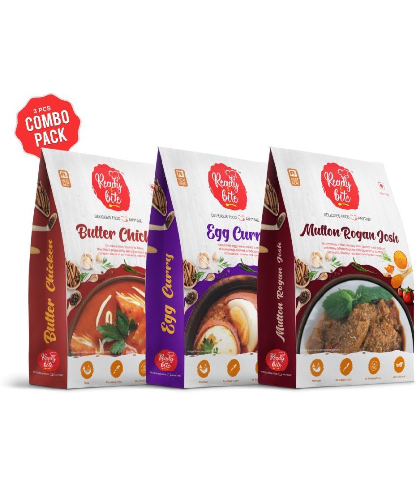     			Ready 2 Bite Just Heat & Eat Non veg   900 gm Pack of 3