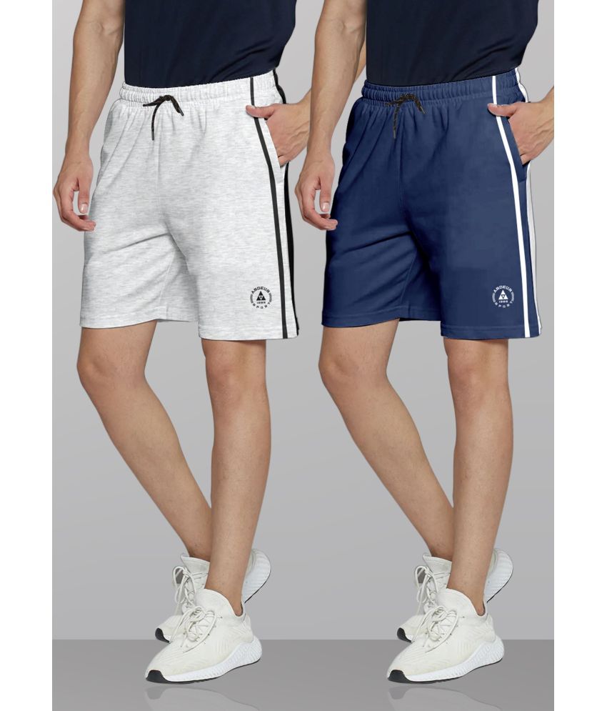     			Ardeur Multi Cotton Blend Men's Shorts ( Pack of 2 )