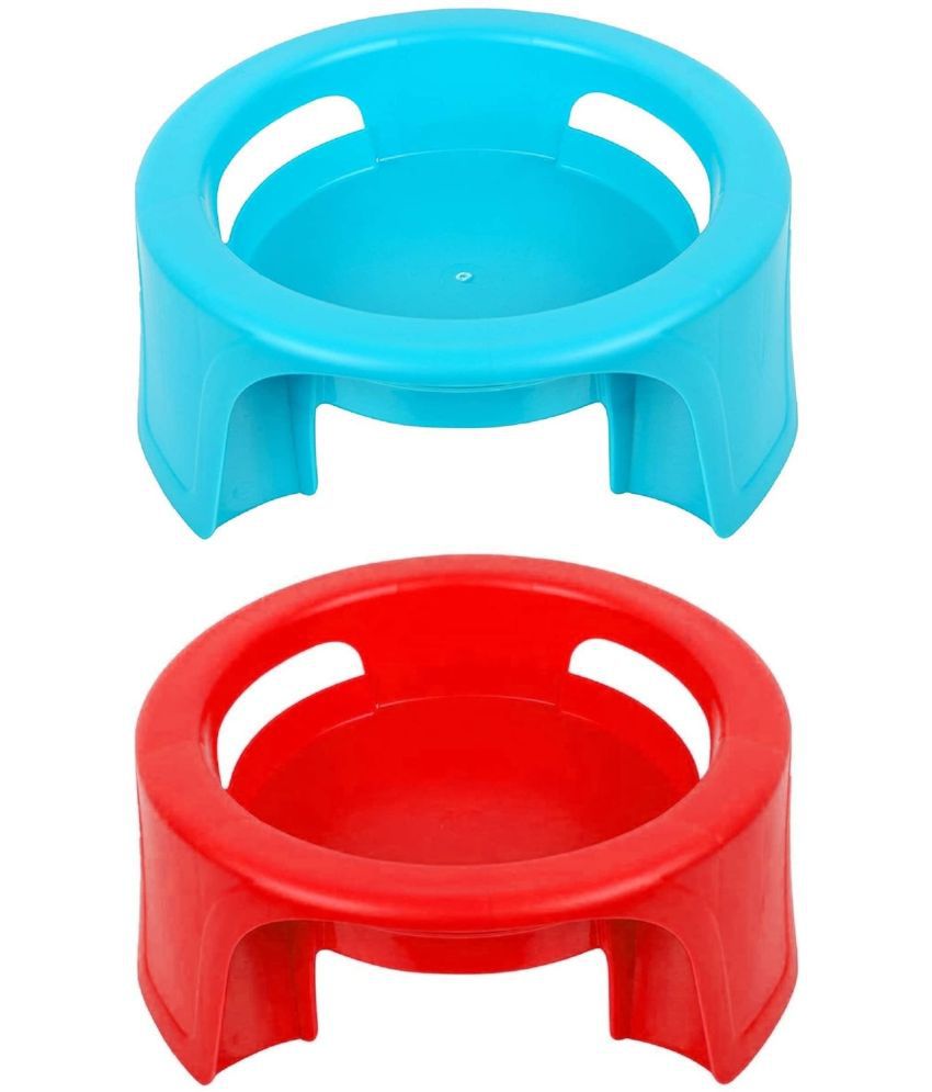     			FIT4CHEF Multicolor Polypropylene Matka Stand ( Pack of 2 )
