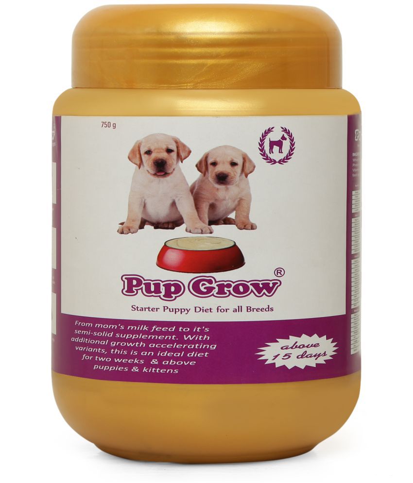     			Pup Grow Dry Dog Food Milk for Puppy ( 750 gms )
