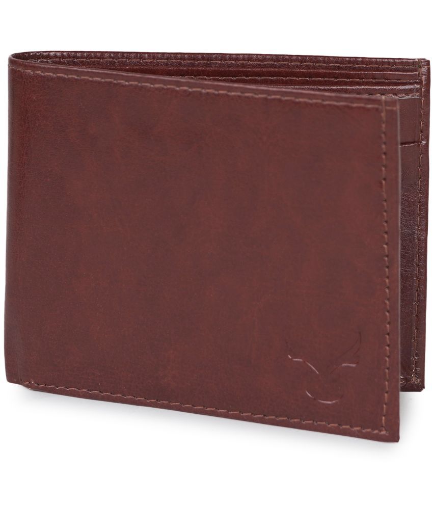     			CIMONI Brown Leather Men's Two Fold Wallet ( Pack of 1 )