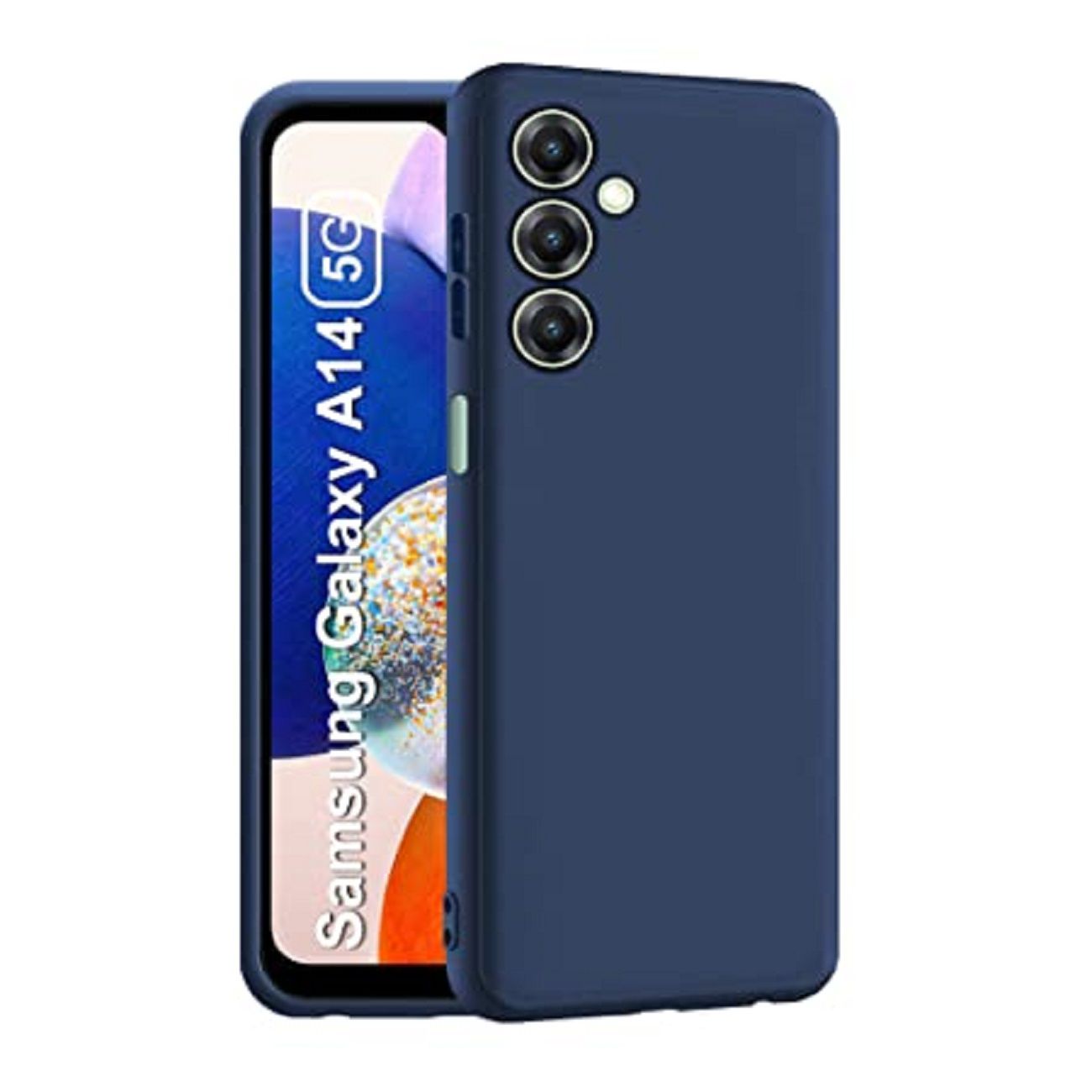     			Case Vault Covers Silicon Soft cases Compatible For Silicon Samsung Galaxy A14 5G ( Pack of 1 )