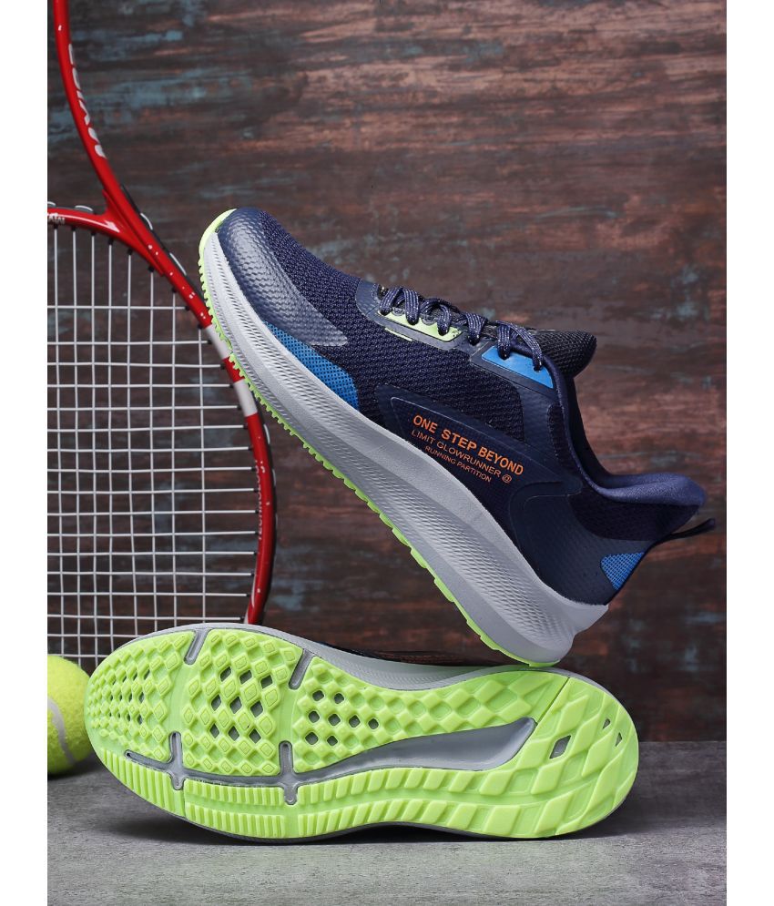     			ASIAN SPLENDOR-01 Blue Men's Sports Running Shoes