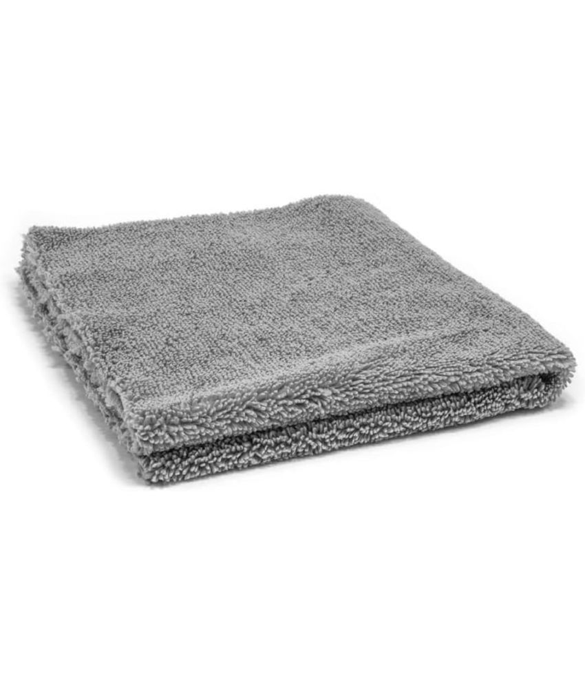     			Auto Hub Grey 340 GSM Microfiber Cloth For Automobile ( Pack of 1 )