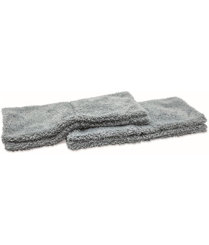     			Auto Hub Grey 500 GSM Microfiber Cloth For Automobile ( Pack of 2 )